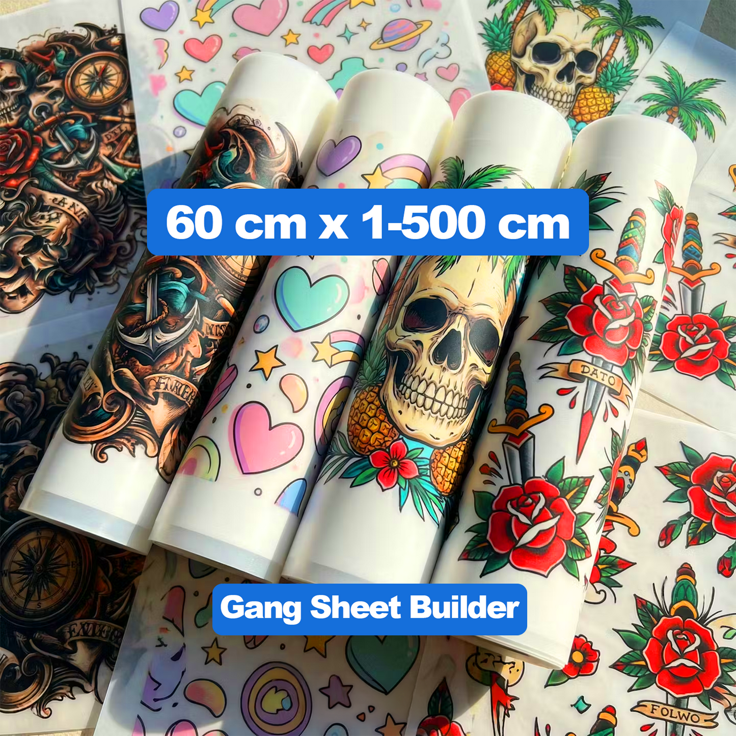 Gang Sheet Builder 60 cm x 1-500 cm