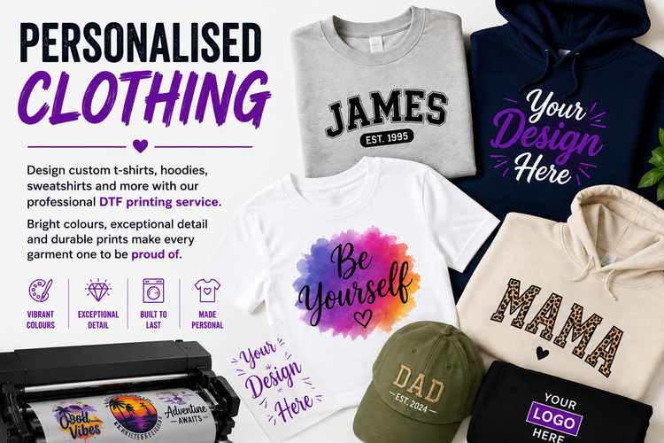 Personalised Clothing & Accessories