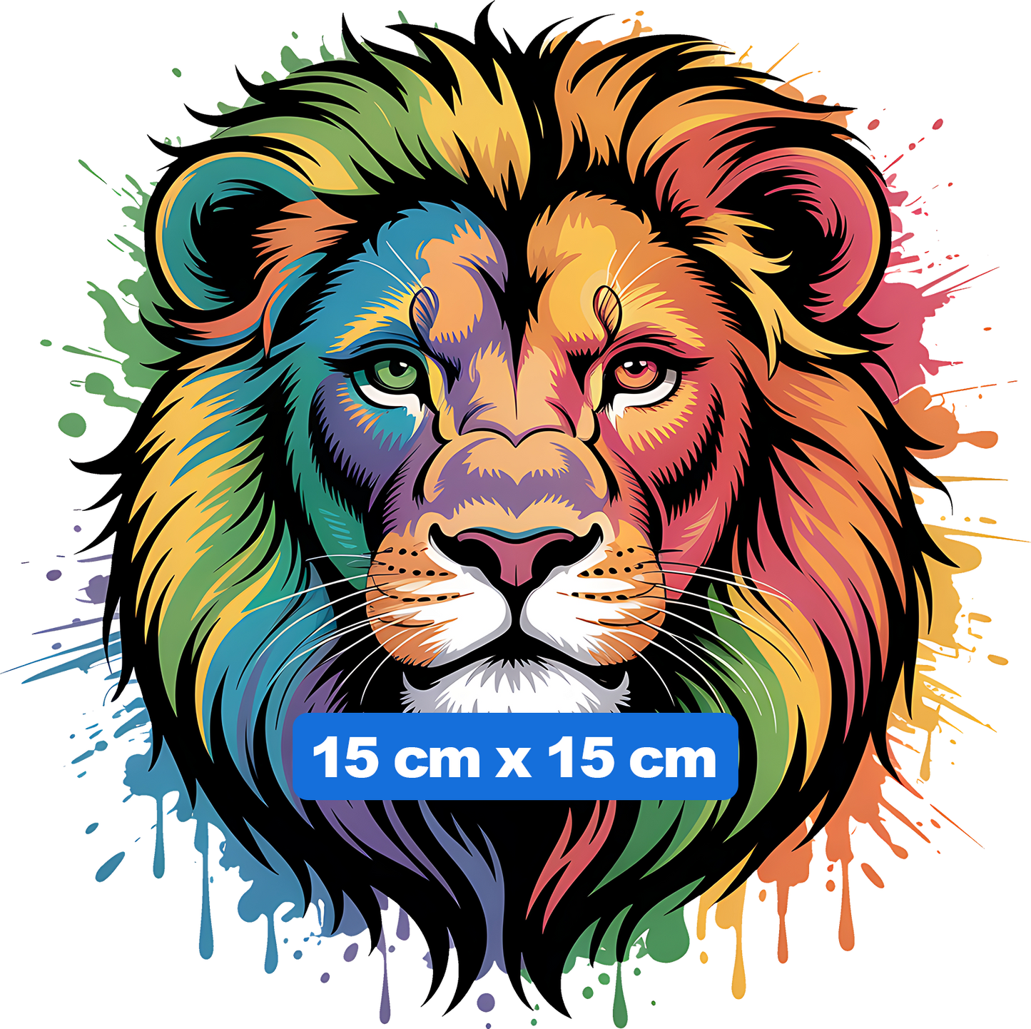 15 cm x 15 cm