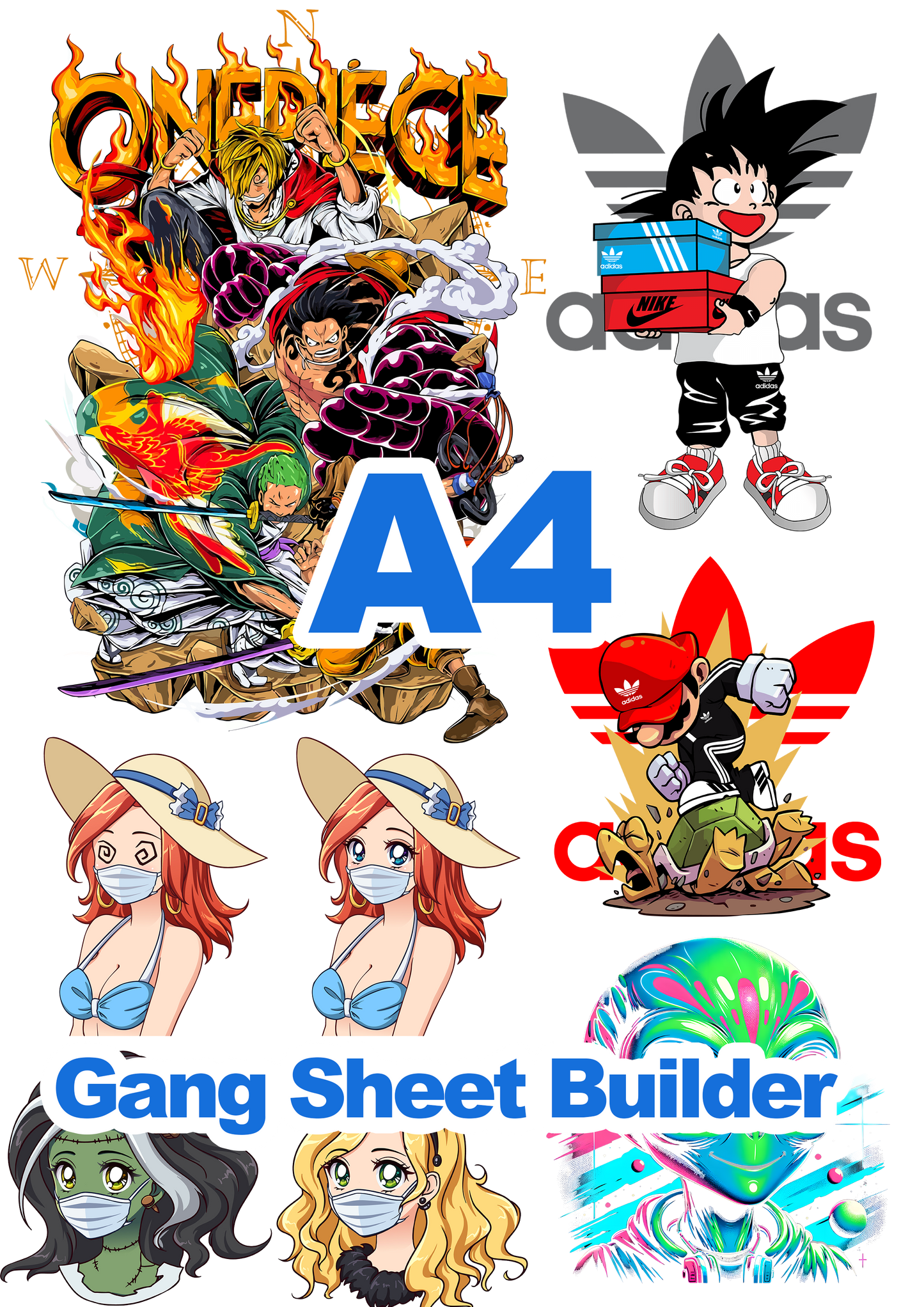 A4 Gang Sheet Builder